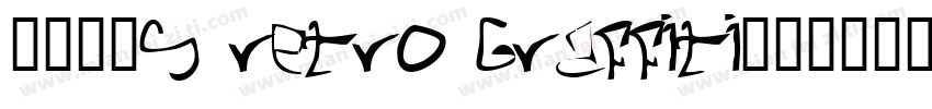 2000s Retro Graffiti字体转换